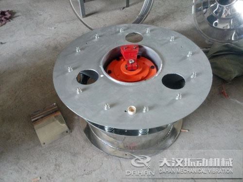 旋振篩振動(dòng)電機(jī)安裝位置
