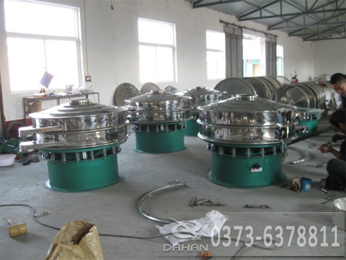 礦漿旋振篩車間 礦漿旋振篩車間